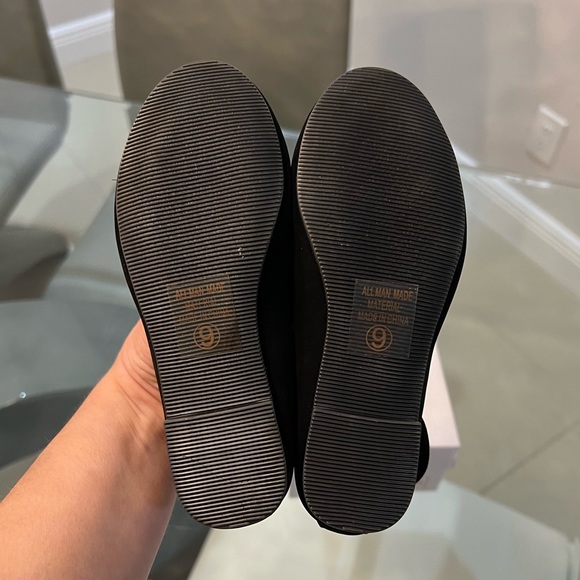 NIB Soda black suede toddler shoes size 9 - Picture 7 of 7